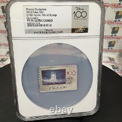 Disney 2023 NIUE Cinderella Silver World Stamp 1 oz Proof PF70 Ultra Cameo NGC