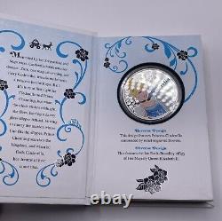 Disney Cinderella 1 OZ Silver Colorized Proof Coin Limited Edition with Case