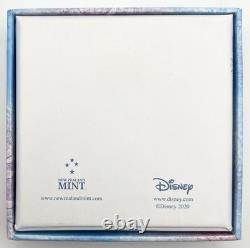 Disney Frozen Sisters Forever 1 oz Silver Coin New Zealand Mint with COA & Box