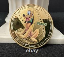 Disney Pluto Coin. 99% Pure Silver-2020 New Zealand