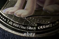 Disney Pluto Coin. 99% Pure Silver-2020 New Zealand