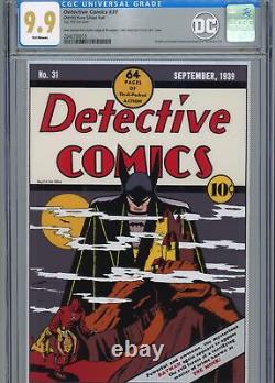 First Release 2019 DC Detective Comics #31 Silver Foil Cgc 9.9 Mint Batman
