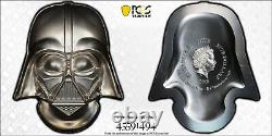 GB016 New Zealand Elizabeth II Star Wars Darth Vadar Helmet 5 Dollars (2 oz)