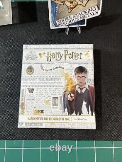 Harry Potter And The Goblet Of Fire Poster 2020 Niue 1oz Silver Coin 385/5,000