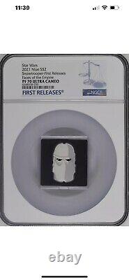 Imperial Snowtrooper Star Wars Faces of the Empire 2021 NGC PF70 FR Silver Coin