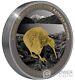 Kiwi Gilded 2 Oz Silver Coin 2$ New Zealand 2024