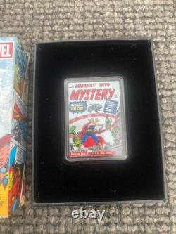 LOW POP 96! Thor Marvel Comic Book 1oz Coin! Journey Into Mystery #83 Comix niue