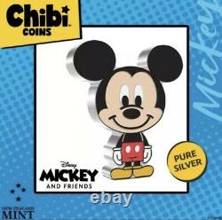 LOW SERIAL #2 Chibi Coin Collection Mickey Mouse 1oz Silver Coin