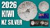Limited 2026 Kiwi Coin 1oz Silver New Zealand 1 Specimen Coin