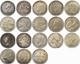 Lot Of 9 Silver Coins Of Australia, New Zealand Canada, And Newfoundland 1919-68