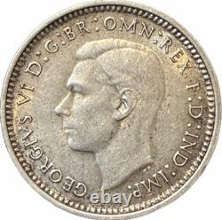 Lot Of 9 Silver Coins Of Australia, New Zealand Canada, And Newfoundland 1919-68