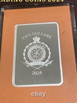 Lower #033/150 Eomer 2024 Lord of The Rings Mint Trading Coins Topaz