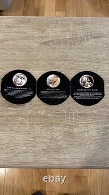 MINT Star Wars 2011 NZ Mint 1oz Silver 8-Coin Set Vader & Falcon Cases OGP COA