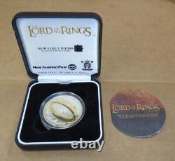 MMIII 925 Sterling Silver $1 Official New Zealand The Lord Of The Rings Coin