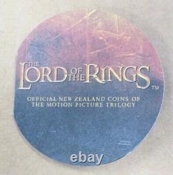 MMIII 925 Sterling Silver $1 Official New Zealand The Lord Of The Rings Coin