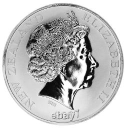 NEW ZEALAND $1 2007 Silver 1oz. Proof International Polar Year -Scott Polar Base