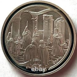 NEW ZEALAND 1 DOLLAR 2003 SILVER 925 PROOF Lord of the Rings-Knife in the Dark