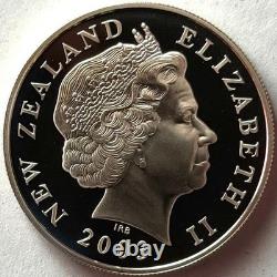 NEW ZEALAND 1 DOLLAR 2003 SILVER 925 PROOF Lord of the Rings-Mirror of Galadriel