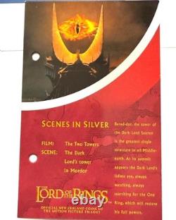 NEW ZEALAND 1 DOLLAR 2003 SILVER Lord of the Rings-Dark Lord's Tower of the Eye