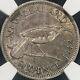 New Zealand. 1942, 6 Pence, Silver Ngc Xf45 Kgvi, Huia Bird, Key Date