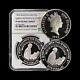 New Zealand. 1994, 5 Dollars, Silver Ngc Pf69 Black Stilt And Chicks