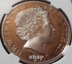 NGC PF69 1.5k Mint TITANOSAURUS 2010 New Zealand $1, 1oz. 999 Silver