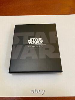 NIUE STAR WARS A NEW HOPE POSTER COIN MINTAGE 1,977, 1oz. 999 Silver NEW 2020