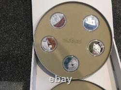 NZ WW1 (1914-1918) 5 Year Silver Proof Coin Set! Scarce