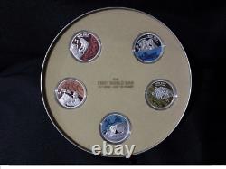 NZ WW1 (1914-1918) 5 Year Silver Proof Coin Set! Scarce