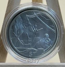 New Zealand 1 Dollar 2003 Silver 925 Proof Lord of the Rings Battle of Minas