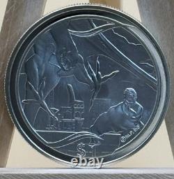New Zealand 1 Dollar 2003 Silver 925 Proof Lord of the Rings Battle of Minas