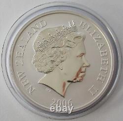New Zealand 1 Dollar 2006 Kiwi 1 Oz Silver