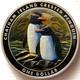 New Zealand 1 Dollar 2020 Proof Silver 999 Chatham Island Crested Penguin, Rare