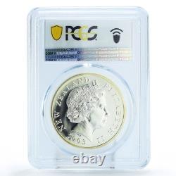 New Zealand 1 dollar Lord of the Rings The One Ring PR68 PCGS silver coin 2003