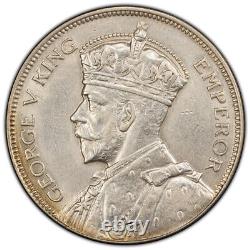 New Zealand 1935 1/2 Crown George V (Silver) PCGS Genuine AU Details 45661504