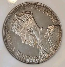 New Zealand 1935 Florin Superb Gem Proof Cameo Mtg 364 NGC PR 66. LV