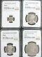 New Zealand 1935 Proof Set 4-coin Ngc Silver Coins Treaty Of Waitangi Crown Q1f5