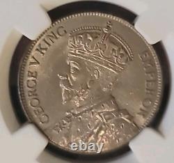 New Zealand 1936 Florin Superb Gem BU RARE KeyDate Low Mtg 160k NGC 63PQ LV