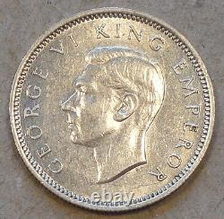 New Zealand 1941 6 Pence Lustrous AU As Pictured