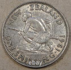 New Zealand 1941 Shilling XF New Zealand 1941 Shilling XF