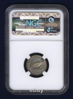 New Zealand 1941 Sixpence Silver Coin Almost Uncirculated Ngc Certified Au-55