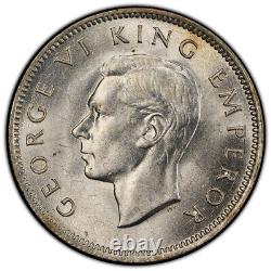 New Zealand, 1943 George VI Shilling. PCGS MS 63. 900,000 Mintage