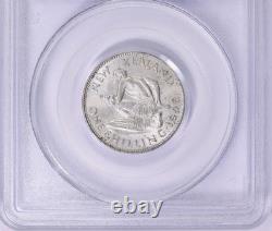 New Zealand, 1946 George VI Shilling. PCGS MS 65. 1,060,000 Mintage