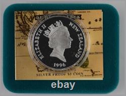 New Zealand 1996 Silver $5 Proof Coin De Heemskerck