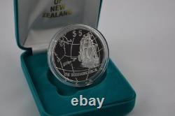 New Zealand 1996 Silver $5 Proof Coin De Heemskerck