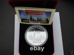 New Zealand -1996 to 1999- Silver Proof Coins- New Zealand Cities