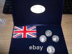 New Zealand- 1998 Silver Proof 5 Dollars Coin Set- PRIDE OF NEW ZEALAND
