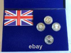 New Zealand 1998 Silver Proof Coin Set Pride In New Zealand