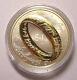 New Zealand 2003 Lord Of The Rings Dollar Gold Plated Silver Coin, Proof