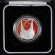 New Zealand 2003 Lord Of The Rings Eye Of Sauron $1 Coloured Silver Proof Coin